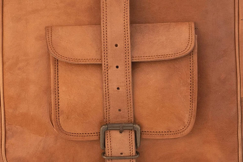 Mochila Envejecida 16" Hombres Laptop Oficina Collage Hombro Viaje Mochila Bolso Foto 4 de 4