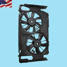 Dual Radiator Condenser Cooling Fan Assembly For 2006-2013 Lexus IS350 Base / C