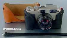 LUIGI's CASE for ZEISS CONTAX G2,DELUXE STRAP AND FAST WW SHIPPING INCLUDED..