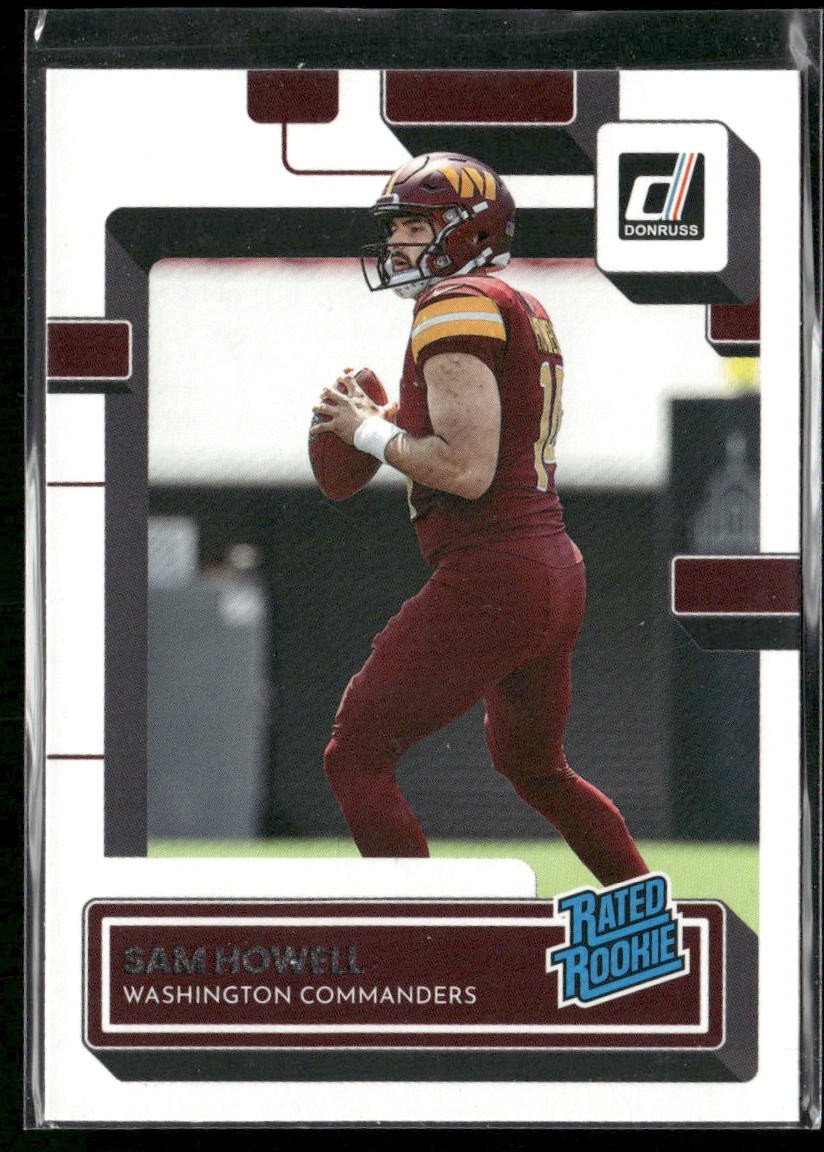 2022 Donruss #305 Sam Howell Rookie Washington Commanders