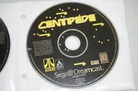 Sega Dreamcast Disc Only Game Lot Centipede & Sega Sports NFL 2K2