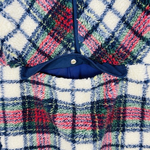 Vineyard Vines Sweater Womens M Medium Red Green Tartan Plaid Pullover Popover - Picture 7 of 24