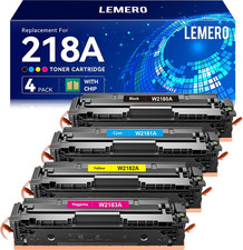 Toner Cartridge for HP 218A/218X Color LaserJet Pro MFP 3201dw, 3301cdw, 3301sdw