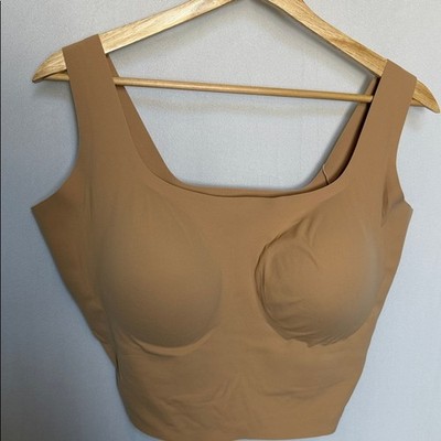 NWT SKIMS Naked Scoop Tank Bra Size 5X in Clay Wireless Pullover SOLD OUT ONLINE