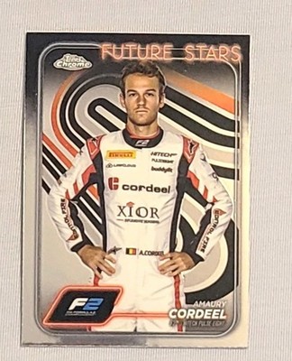 #32 Amaury Cordeel 2024 Topps Chrome Formula 1 - Future Stars