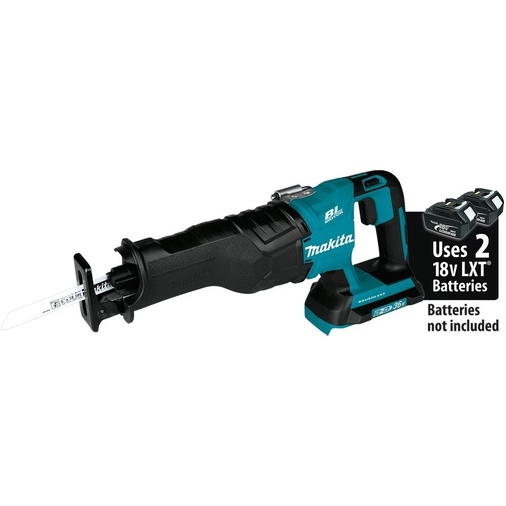 Makita Best Battery Powered Sawzall Makita XRJ06Z X2 LXT 18V