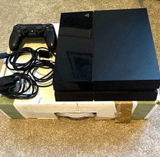 Sony PlayStation 4 PS4 500GB Black Console PAL w/ DualShock 4 & Cables boxed