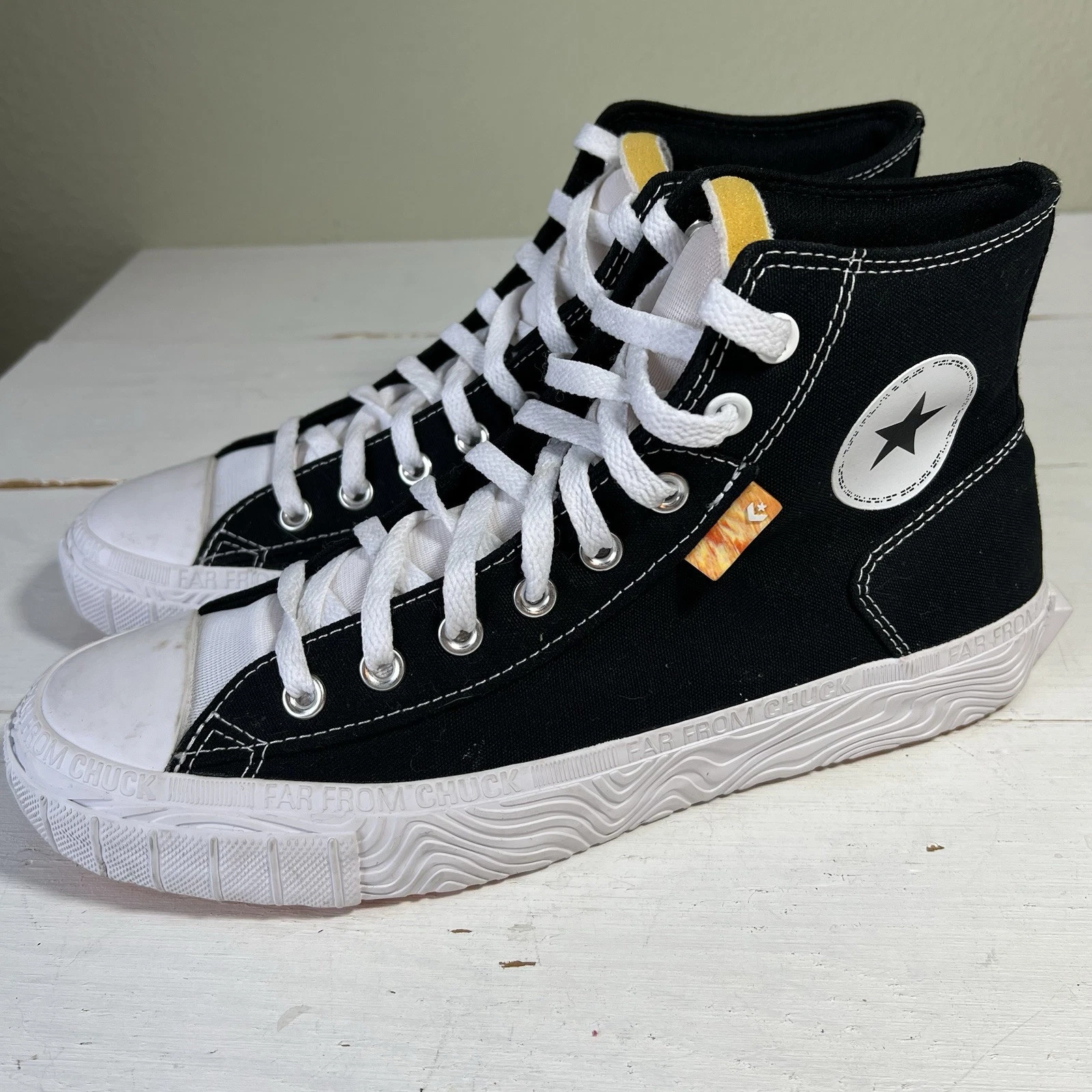 Unisex Converse Chuck Taylor Alt Star High Top Shoes M9.5/W11.5 Black A00422C