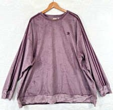 Adidas Originals Velour Sweatshirt Mens 4XL P...