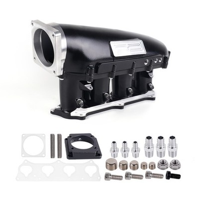 Ultra Race Intake Manifold For Honda Acura K20 K20A2 K-Series K-Swap - Black