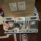 Funko Pop! Jujutsu Kaisen Vinyl Figures Yuji Itadori, Fushiguro, Kugisaki Set
