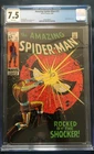 Marvel The AMAZING SPIDER-MAN #72 ( May 1969) CGC 7.5 WHITE Pages! 2nd SHOCKER!