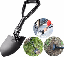 Pala Pieghevole Militare Mini Multifunzionale Portatile, per Il Giardinaggio, Ca