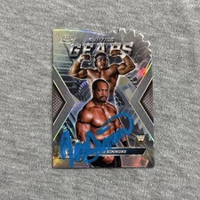 2025 Topps Chrome WWE #SG-RS Shifting Gears Faarooq Ron Simmons Signed IP Auto