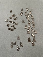 Lot Of 39 Cat Charms