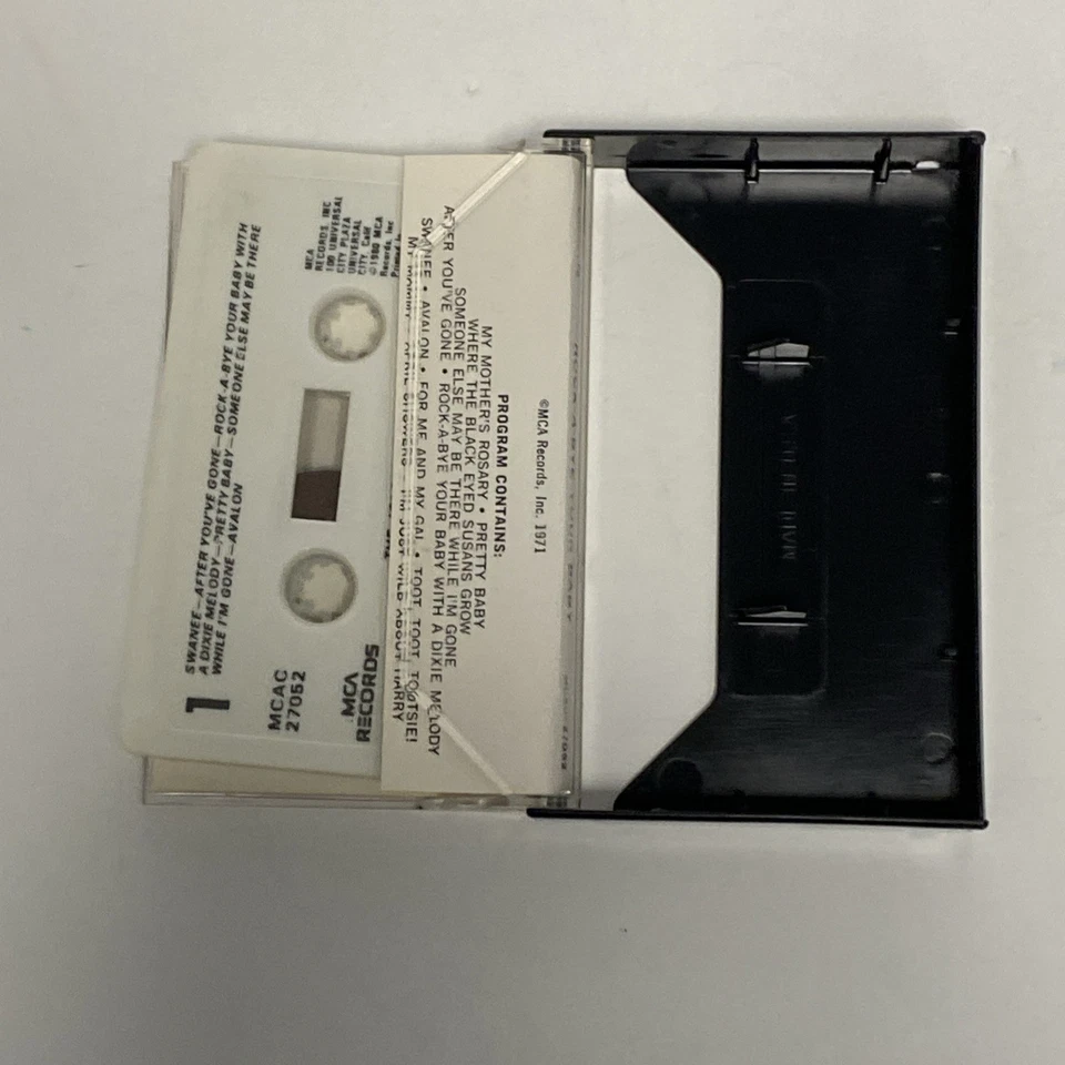 Al Jolson - The Jolson Story Rock-A-Bye Your Baby (1971 Cassette) REAL PICTURES! Foto 4 de 4