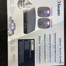 Swann 4680 4 Channel DVR 1TB 2x 1080MQB Audio Camera CCTV Enforcer Kit 446802MQB