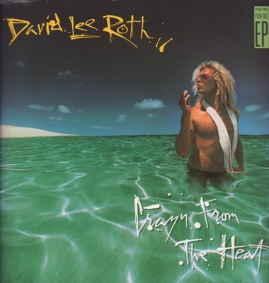 David Lee Roth Crazy From the Heat 12'' vinyl Germany Warner Bros 1985 ep in pic
