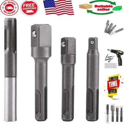High-Performance 4-Piece SDS Plus Socket Adapter Set for Efficient Drilling