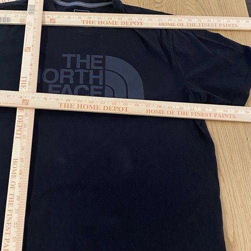 The North Face Black Classic Logo T-Shirt XL Standard Fit Grau Logo Athleisure - Bild 3 von 4