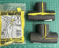 NOS 3-PK, Tundra Seal 1” Tee Joint  Auto-Seal Polyethylene Foam