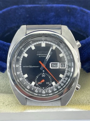 Vintage Seiko 6139-6012 Automatic Chronograph Bruce Lee Men's Watch