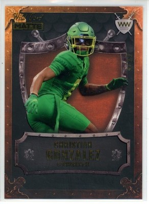 2023 Wild Card Matte Christian Gonzalez /99 Weekend Warrior RC
