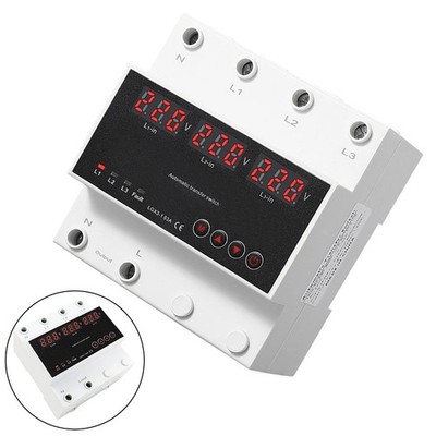 Automatic Transfer Switch With Adjustable Settings For Safe Power Usage