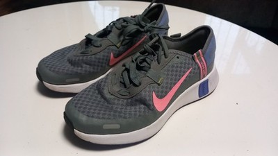 Nike Reposto Sneaker   Grau/Pink/Blau   Gr. 38   Top Zustand!