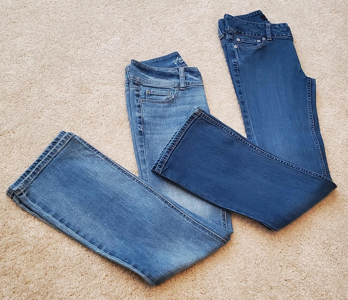 Jean Victoria's Secret Taille 8 | Bootcut, Entrejambe 28'', Bleu, Neuf Sans étiquette