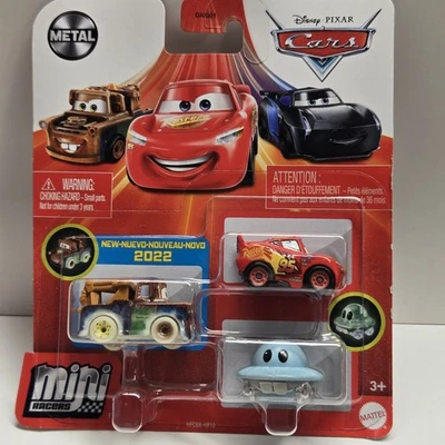 2022 Mattel Disney Pixar Cars Mini Racers UFM Mater, Mator
