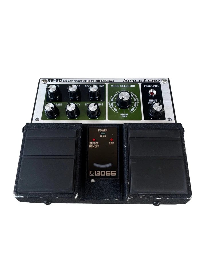 Pedal efecto pedal efectos guitarra BOSS RE-20 Roland Space Echo RE-201 usado Foto 2 de 4