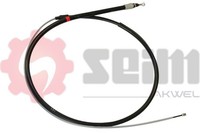 Bremsseil Seilzug Feststellbremse Seim 204300 FüR SW 407 Peugeot Hdi 110 6D9HZC