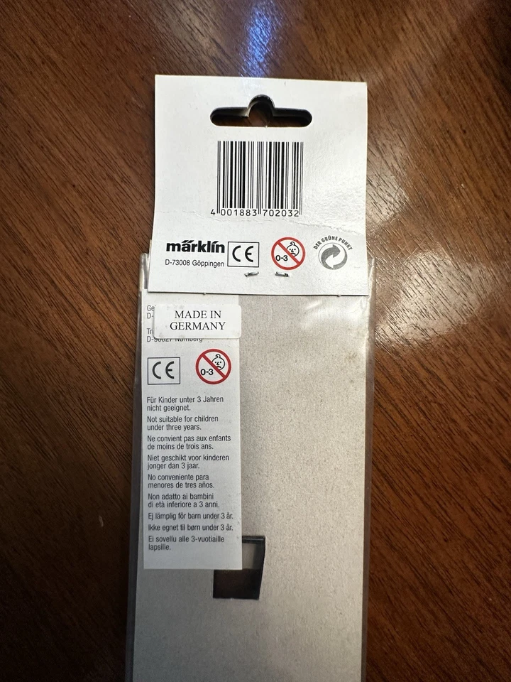 CABLE DE CONTACTO MARKLIN HO 70203 -5 piezas/PACK Foto 3 de 3