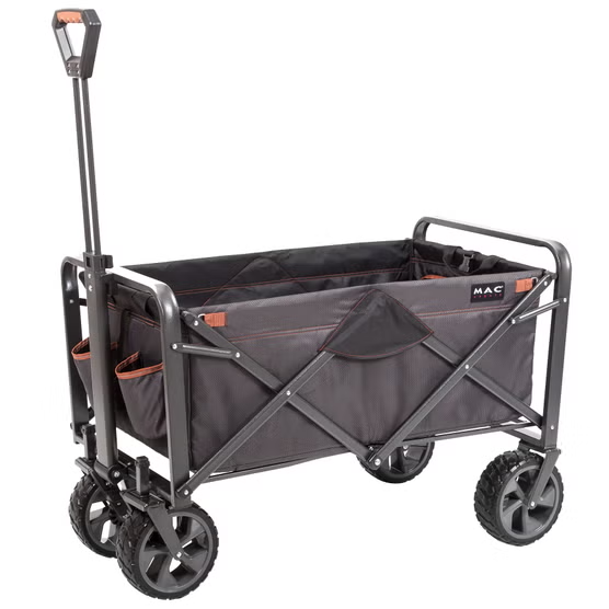Mac Sports XL Folding Wagon with Brakes Max Load 350Lb | eBay