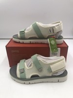 Camper Oruga Sandal Green Creamy White  Women's Size US 12, K201339-001, New •