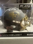 Fred Warner Signed San Francisco 49ers Riddell Slate Speed Mini Helmet Beckett