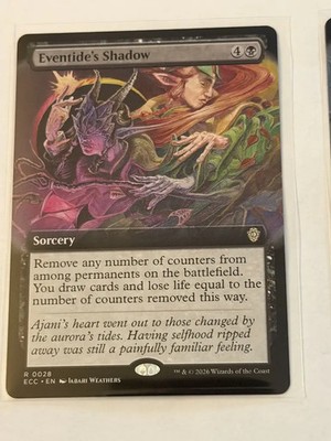 Eventide's Shadow Extended Art Lorwyn Eclipsed Commander 28