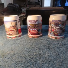 3-BUDWEISER SPECIAL EVENT STEINS/MUGS-ANHEUSER BUSCH