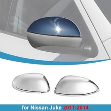 For Nissan Juke 2011-2014 Side Mirror Covers Rearview Mirror Cap Trim Chrome For Nissan Juke 2011-2014 Side Mirror Covers Rearview Mirror Cap Trim Chrome