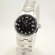 TAG HEUER Carrera Lady WV1410 13P diamond Date Quartz Ladies Watch 917237 5