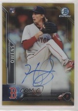 2016 Bowman Chrome Rookie Gold Refractor 35/50 Henry Owens #CRA-HOW Auto 0a17