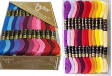 Anchor Cotton Skeins, -Set of 100, multicolou...