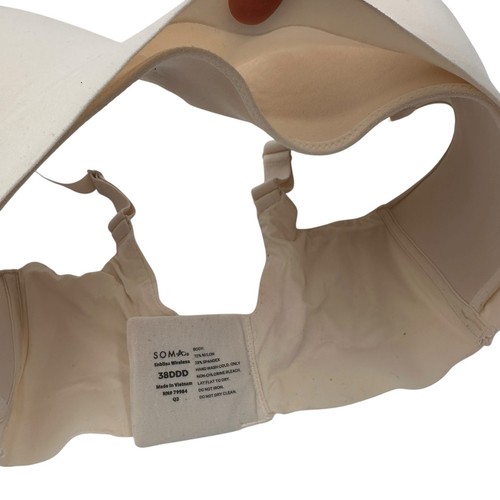 Soma Enbliss Wireless Cream Bra Size 38DDD - Picture 4 of 6
