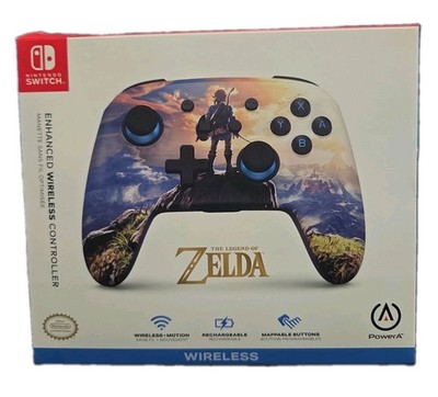 PowerA Enhanced Wireless Controller Zelda Breath of the Wild Nintendo Switch