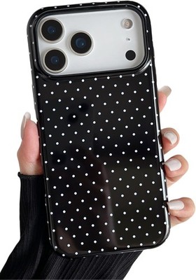 iPhone 17 Pro Max Case Cute Aesthetic Polka Dot Phone Case for Women Girl