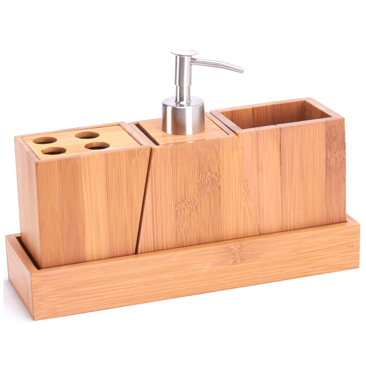 Zahnbrstenhalter Badezimmerzubehr-Sets aus Bambus online kaufen | eBay.de