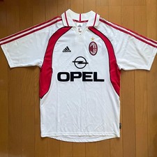 Player Issue AC Milan 00-02 Away Size S adidas Vintage Jersey with Tag