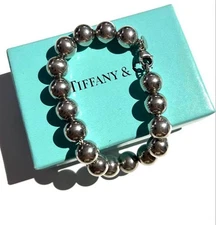 Tiffany Silver Hardware Bracelet Unisex Jewelry