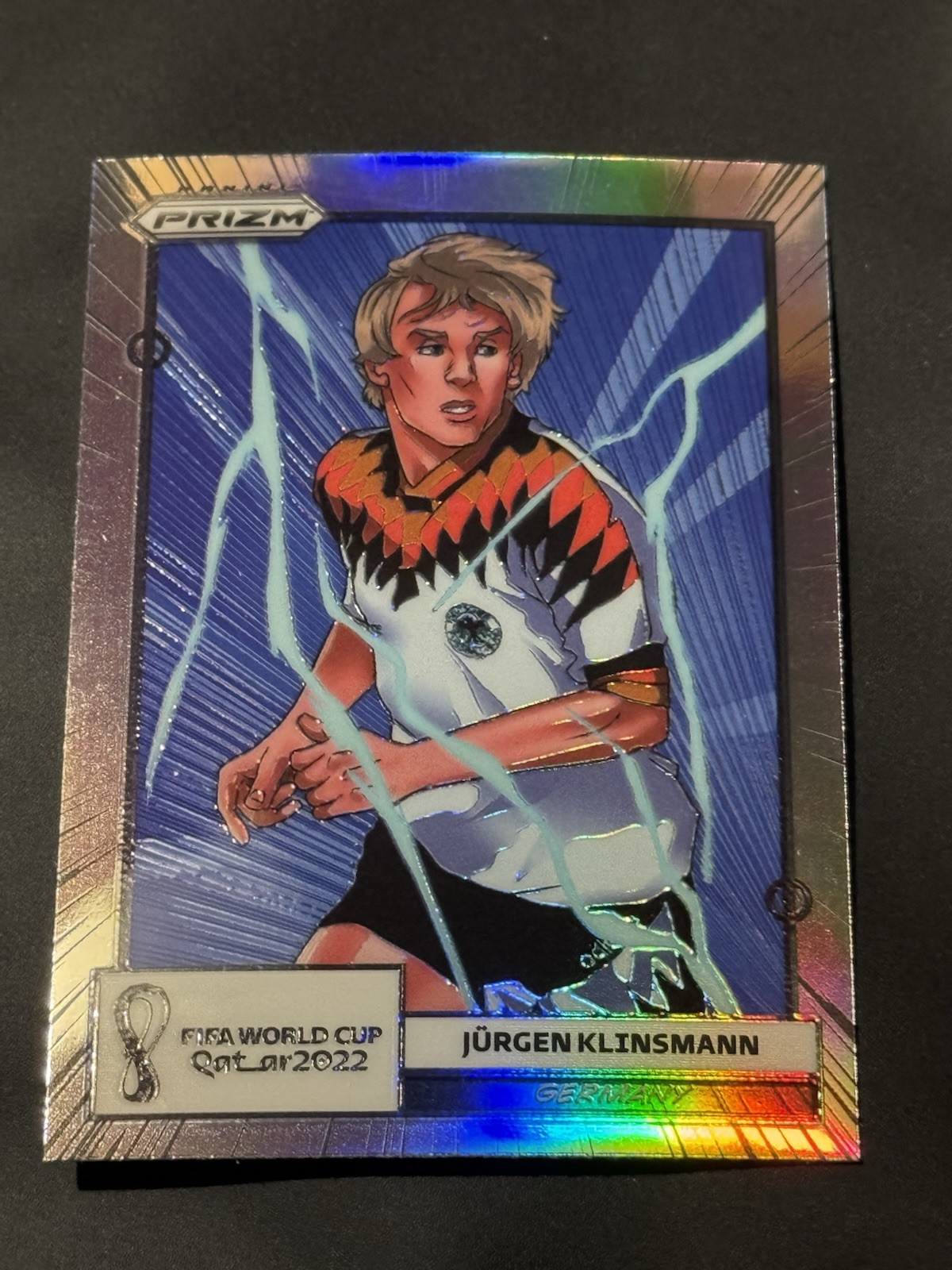 2022 Panini Prizm World Cup Manga Jurgen Klinsmann #25 Germany Soccer